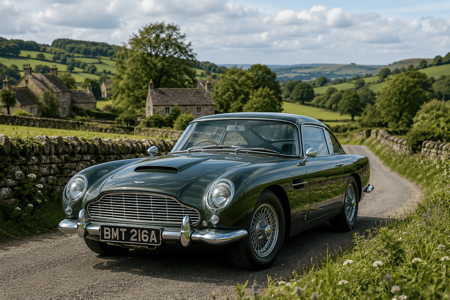 Classic car history file documents — service records, MOT history and V5C logbook all contribute to provenance and increase UK valuation
