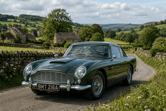 Classic car history file documents — service records, MOT history and V5C logbook all contribute to provenance and increase UK valuation